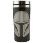 CurePink Cestovní hrnek Star Wars Hvězdné války The Mandalorian PP7332MAN 450 ml – Sleviste.cz