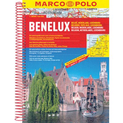 Benelux autoatlas MP 1:200t A4,spirála – Hledejceny.cz