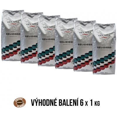 O'Ccaffé káva Delizioso zrnková 12 x 1 kg – Hledejceny.cz