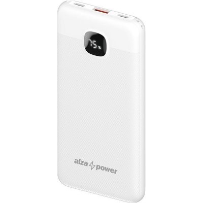 AlzaPower Garnet 10000mAh 22,5W bílá – Zboží Živě