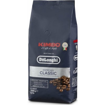 De'Longhi Kimbo Espresso Classic Arabica a Robusta káva 1 kg – Zboží Dáma