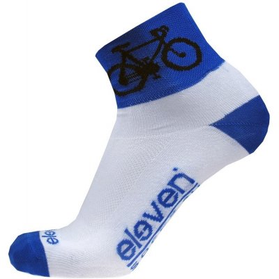 Eleven ponožky HOWA ROAD bílá modrá – Zboží Mobilmania