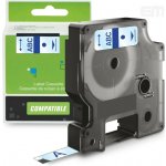 Páska AltPrint [Dymo] D1, 12mm (45011) průhl., modrý tisk, 7m – Zboží Živě