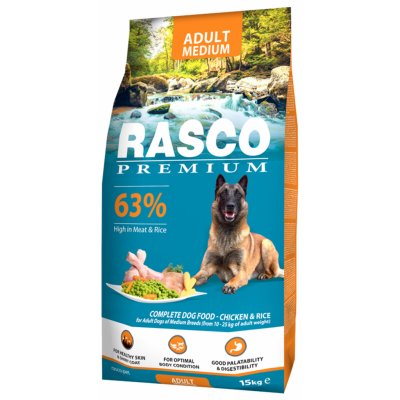 Rasco Premium Adult Medium 15 kg – Sleviste.cz
