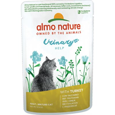 Almo Nature Holistic Urinary Help s krůtou 6 x 70 g