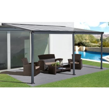 Lanit Plast Wall 43 antracit / čirý PC
