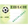 Diplom Fotbal diplom A4 č.13