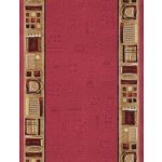 Associated Weavers Jena 10 Červená metráž 80 cm – Hledejceny.cz