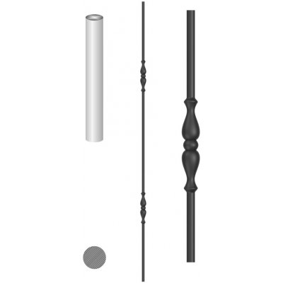 Kovoinox Tyč ø 12 x 1000 mm – Hledejceny.cz