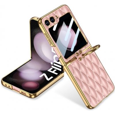 Levné Kryty Kryt GKK Fashion Case ružový – Samsung Galaxy Z Flip 5