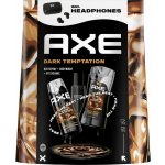 Axe Dark Temptation deodorant ve spreji 150 ml + voda po holení 100 ml + sprchový gel 250 ml + sluchátka 1 pár – Sleviste.cz