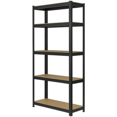 Vyprodej-Regalu.cz Regál 1800 x 1200 x 300 mm 5 polic černý – Hledejceny.cz