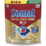 Somat Excellence Premium 5 in 1 kapsle do myčky nádobí 54 ks – Zboží Mobilmania