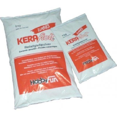 Keraflott - bílá odlévací hmota 10 kg – Sleviste.cz
