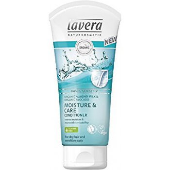 Lavera basis Moisture and Care Conditioner jemný kondicionér s Bio mandlovým mékem 200 ml