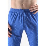 Gina 79169 pánské pyžamové kalhoty pomněnkově modré – Sleviste.cz