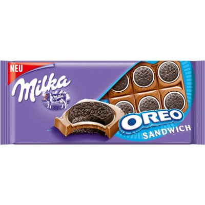 Milka Oreo sandwich 92 g – Zboží Mobilmania