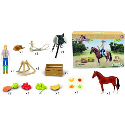 Collecta Jezdkyně s hanoverským hřebcem a příslušenstvím – Zbozi.Blesk.cz