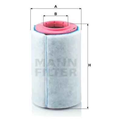 MANN FILTER Vzduchový filtr C 17 237/1 – Hledejceny.cz