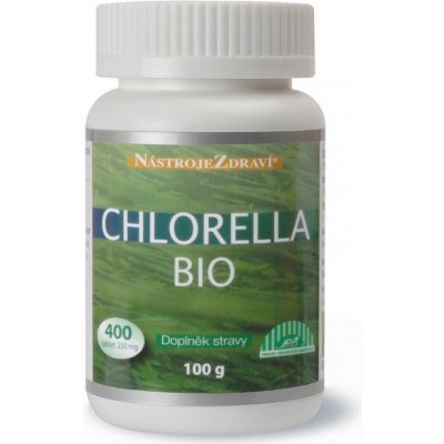 Nástroje zdraví Chlorella Bio 400 tablet 100 g – Hledejceny.cz