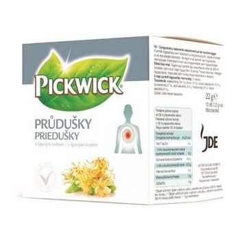 Pickwick Průdušky s lipovým květem 10 x 2.2 g od 67 Kč - Heureka.cz