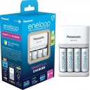 Klasické nabíječky Panasonic Eneloop Charger BQ-CC55 + 4 x R6/AA Eneloop 2000mAh BK-3MCCE K-KJ55MCC40E