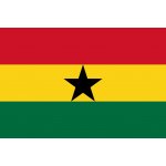 Ghana vlajka - 60 x 90 cm - tunel, karabina – Hledejceny.cz