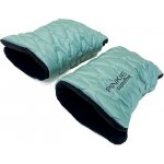 Pinkie péřové rukavice Superfine Old Green – Zboží Dáma