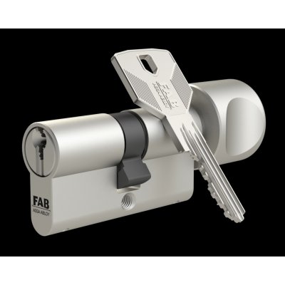 Assa Abloy FAB 3P.02/DKvNs 30+35 s knoflíkem, 5 klíčů – Zbozi.Blesk.cz