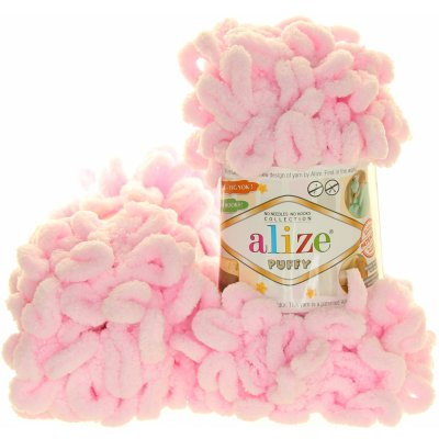 Alize Puffy světle růžová 31 – Zboží Dáma