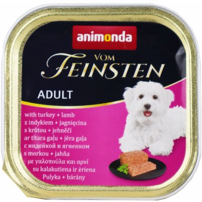Animonda Vom Feinsten Classic Adult Dog krůtí a jehněčí 150 g – Zboží Mobilmania