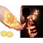 Verk 26020 Světelný řetěz na baterie 100 LED teplá bílá 10 m – Hledejceny.cz