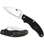 Spyderco C94PBK UK Penknife SLIPIT FRN Leaf Shape Flat Ground PlainEdge – Hledejceny.cz