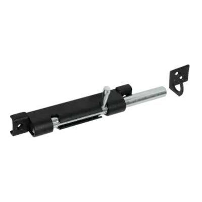 WOS 100 C Zástrč s kulatým jezdcem úzká 100x10 mm černá – Hledejceny.cz