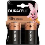 Duracell Basic D 2ks LR20/D/MN1300(K2) – Zboží Mobilmania