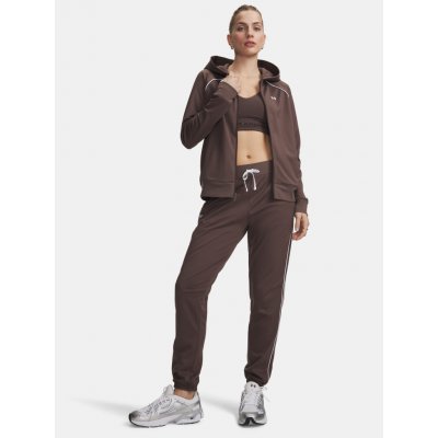 Under Armour Rival Tricot Tracksuit HD Peppercorn / White – Sleviste.cz