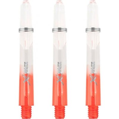 XQMax Darts Gradient with Logo - midi - clear red