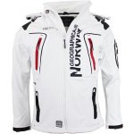 Geographical Norway bunda pánská softshell Techno bílá – Zboží Dáma