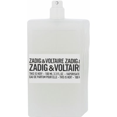Zadig & Voltaire This Is Her! parfémovaná voda dámská 100 ml tester – Zboží Mobilmania