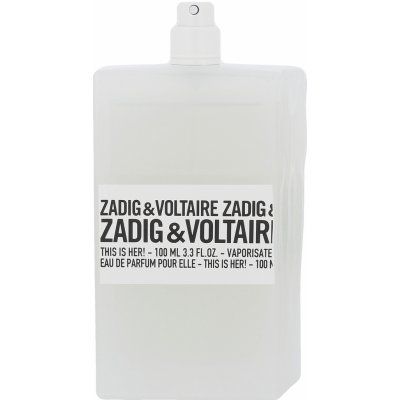 Zadig & Voltaire This Is Her! parfémovaná voda dámská 100 ml tester – Zbozi.Blesk.cz