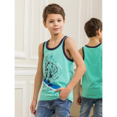 Winkiki Kids Wear chlapecké tílko Gorilla zelená – Zboží Dáma