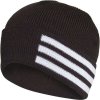 Čepice adidas 3 stripes woolie zimní čepice černá