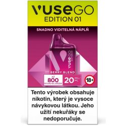 VUSE GO Edition 01 Berry Blend 20 mg 800 potáhnutí 1 ks