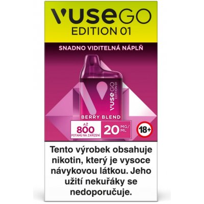 VUSE GO Edition 01 Berry Blend 20 mg 800 potáhnutí 1 ks – Zbozi.Blesk.cz