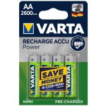 Varta Power AA 2600 mAh 4ks 5716101404 – Hledejceny.cz