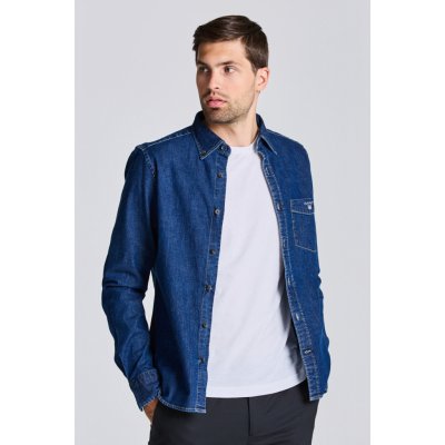 Gant D1. košile slem denim shirt modrá – Hledejceny.cz