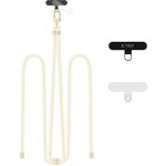 Šňůrka na krk Tech-Protect C7S Rope Crossbody šňůrka na mobil béžová – Hledejceny.cz