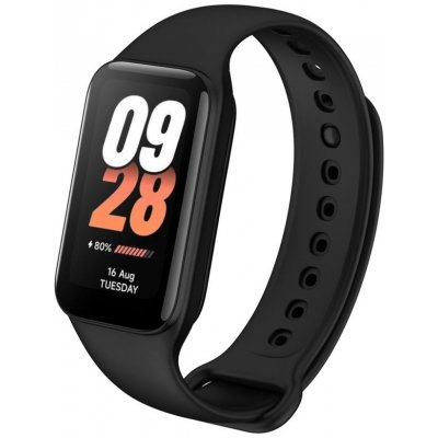 FIXED Silicone Strap pro Xiaomi Smart Band 8 Active, černý FIXSSTB-1416-BK – Zboží Živě