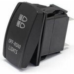 Vypínač kolébkový ON-OFF „OFF ROAD LIGHTS“ – 1pólový, 250V/20A | Zboží Auto