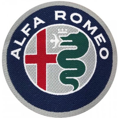 Alfa Romeo nášivka LOGO 50 mm – Hledejceny.cz